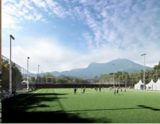 戶外運動場景
